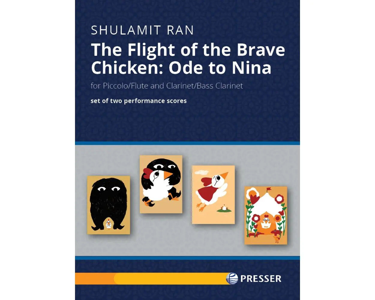 The Flight of the Brave Chicken: Ode to Nina - Flute and Clarinet Sheet Music