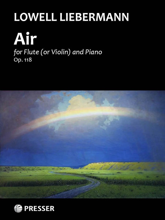 Air for Flute or Violin and Piano - Liebermann 114-42393