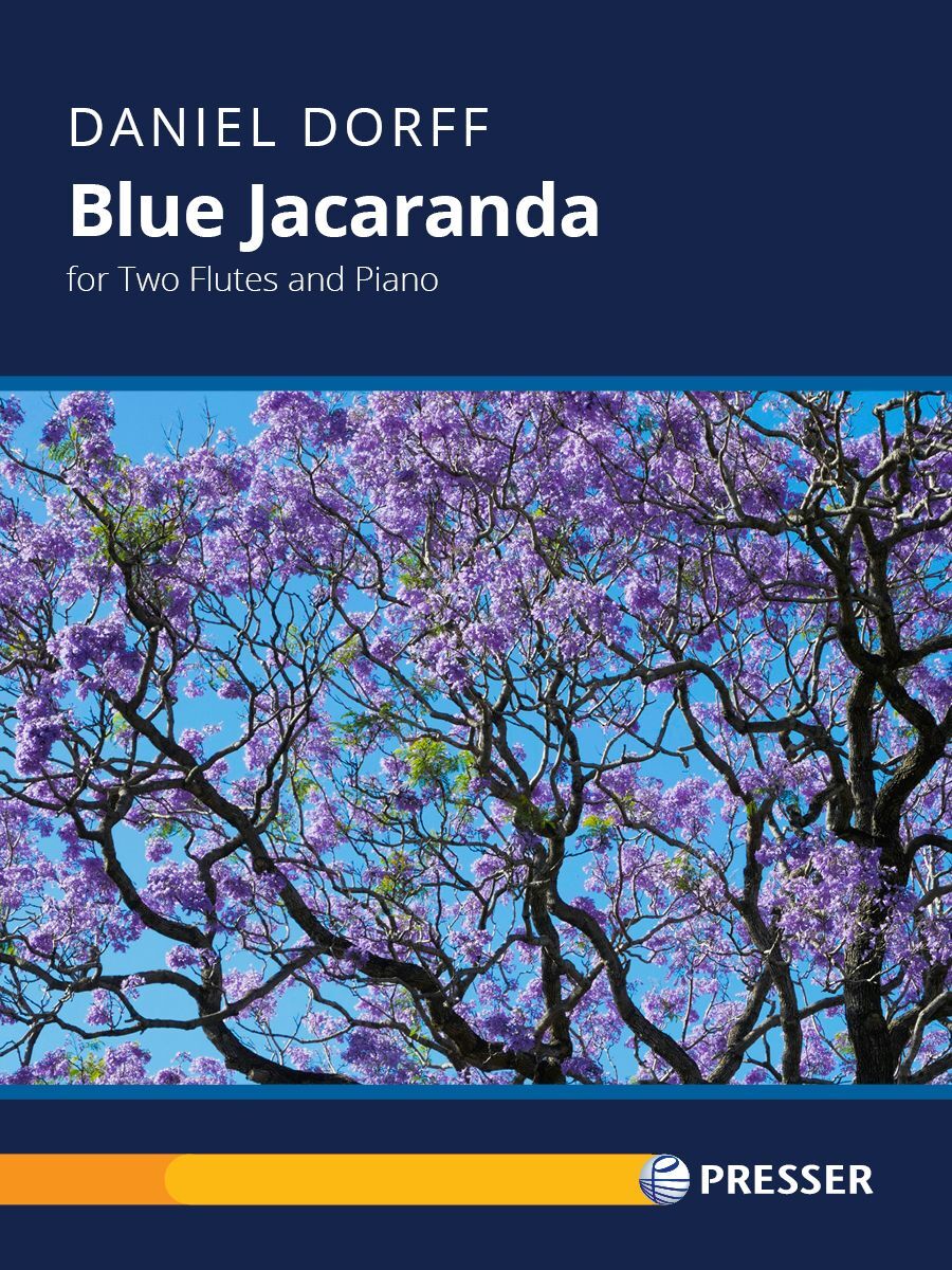 Blue Jacaranda for Two Flutes and Piano - Dorff 114-42495