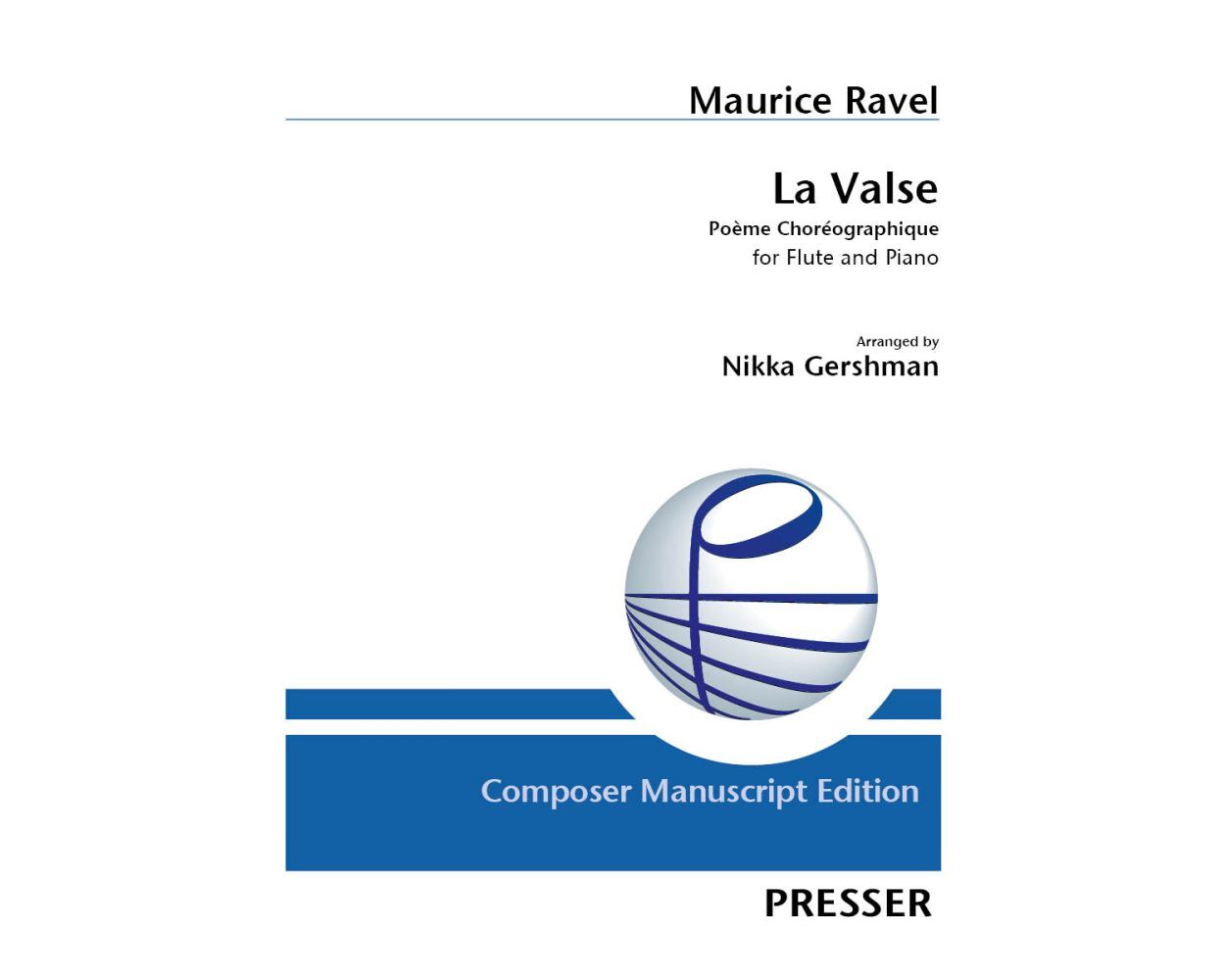 La Valse for Flute and Piano Sheet Music