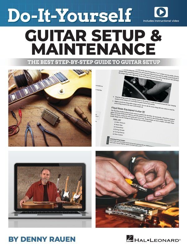 Do It Yourself Guitar Setup & Maintenance Book by Hal Leonard