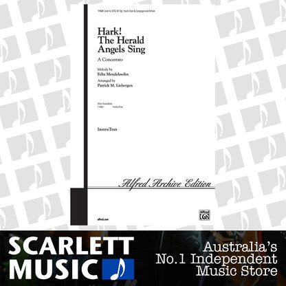 Hark The Herald Angels Sing SATB Arr Liebergen — view 2