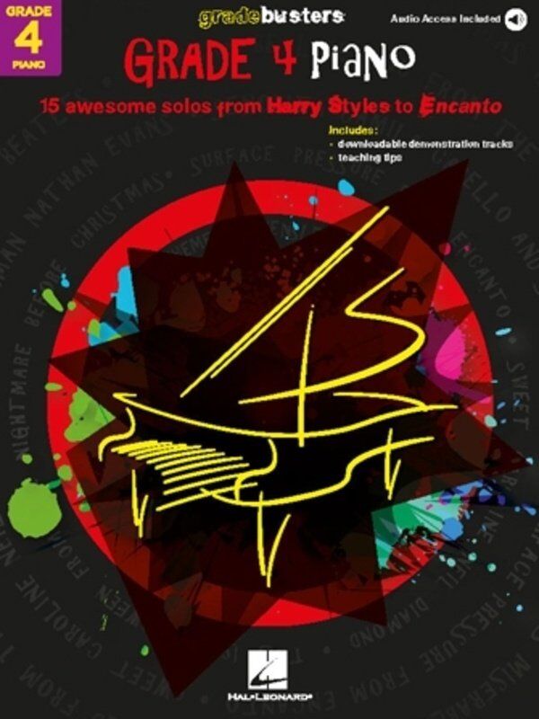 Gradebusters Grade 4 Piano Book by Hal Leonard