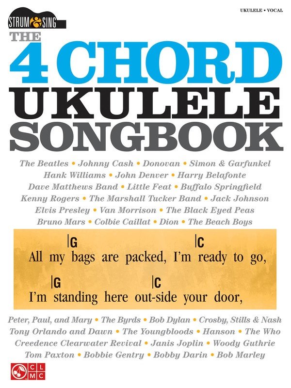 4 Chord Ukulele Songbook — Strum & Sing (Cherry Lane Music)