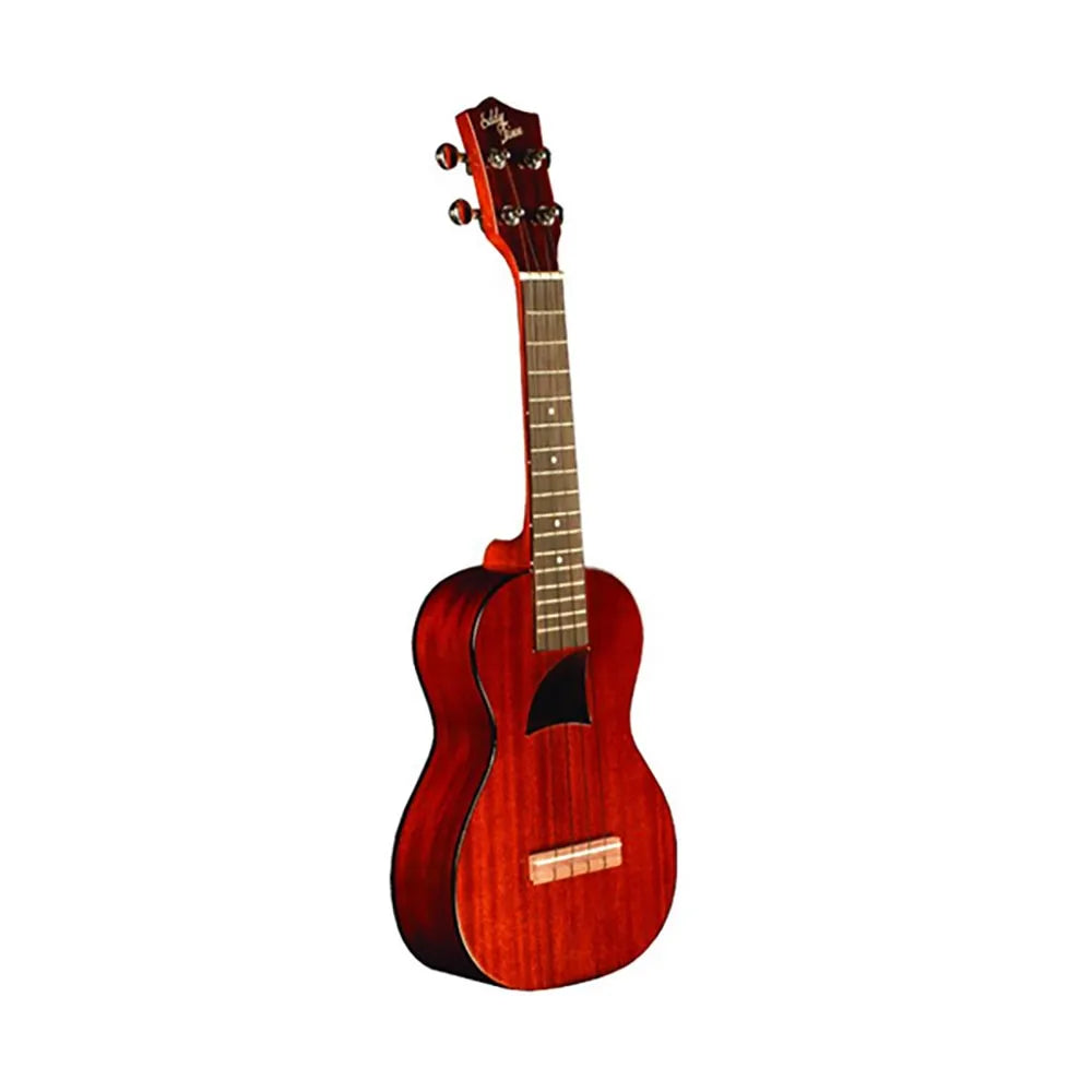 Eddy Finn Soprano Ukulele - Solid Top Gloss Mahogany 10S