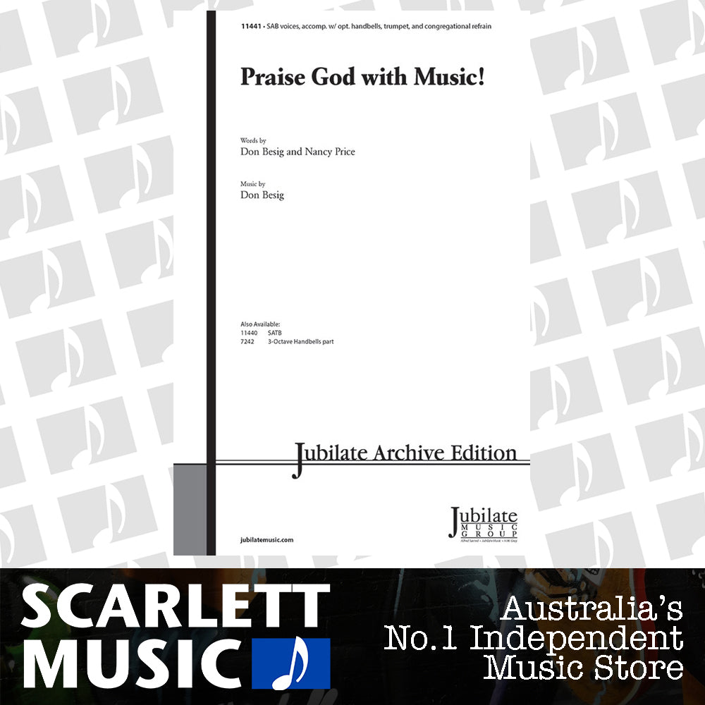Praise God With Music SAB — view 2