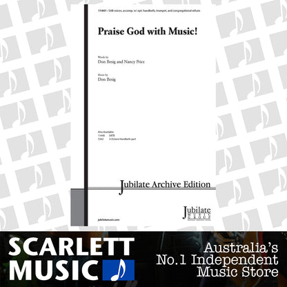 Praise God With Music SAB — view 2