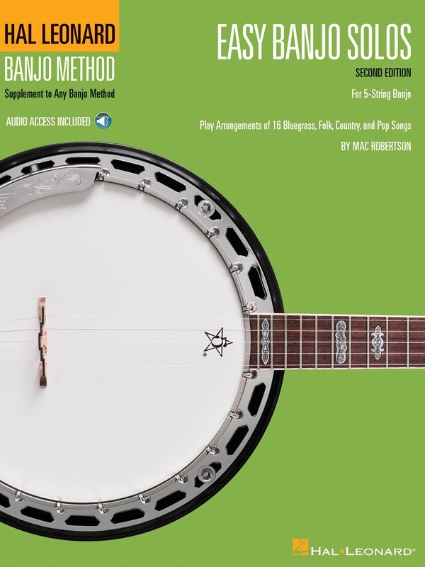 Easy Banjo Solos, 2nd Edition — Book/Online Audio (Hal Leonard)