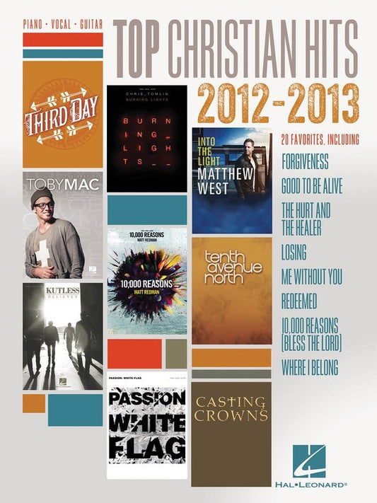 Top Christian Hits 2012–2013 — Piano/Vocal/Guitar (Hal Leonard)