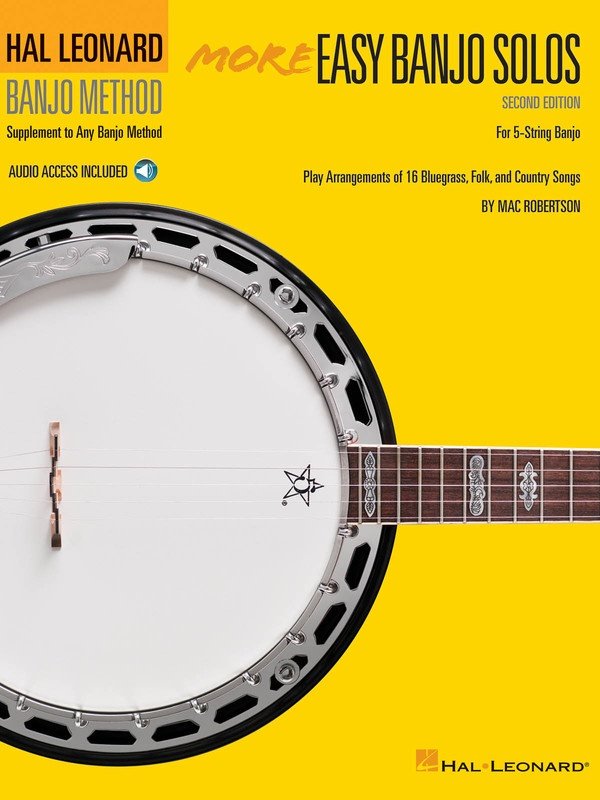 Hl More Easy Banjo Solos 2Nd Ed W/ Ola (Hal Leonard)