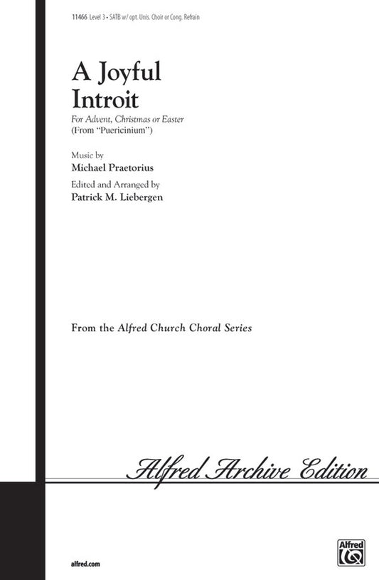 Joyfull Introit SATB Arr Liebergen