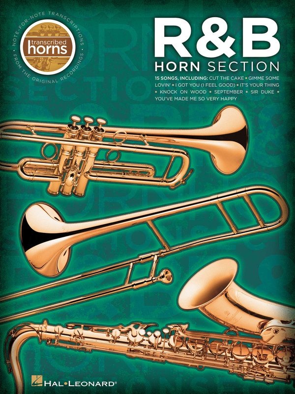 R&B Horn Section — Transcribed Scores (Hal Leonard)