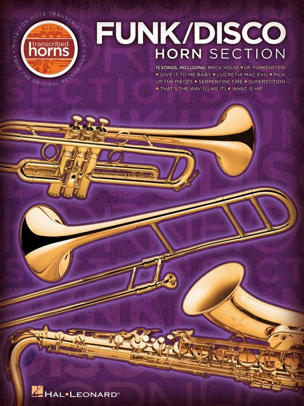 Funk & Disco Horn Section — Transcribed Scores (Hal Leonard)