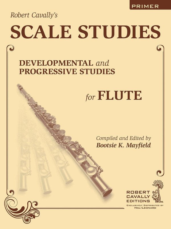 Scale Studies Primer — Flute, Robert Cavally Editions (Hal Leonard)