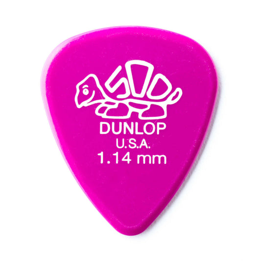 72 x Dunlop Premium DELRIN 500 1.14MM Gauge Guitar Picks 41R