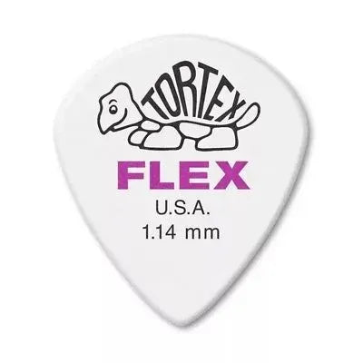 Jim Dunlop Tortex Flex Jazz III XL 1.14mm Guitar Pick (Single)