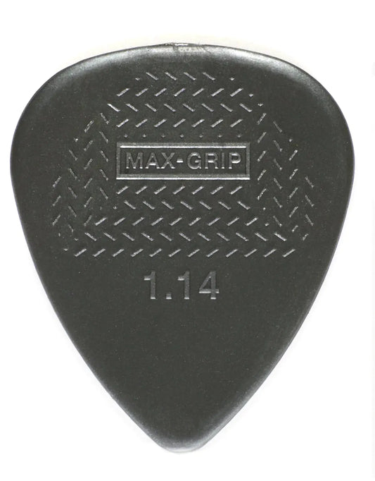 Jim Dunlop Max Grip 1.14MM Nylon Guitar Pick (Single)