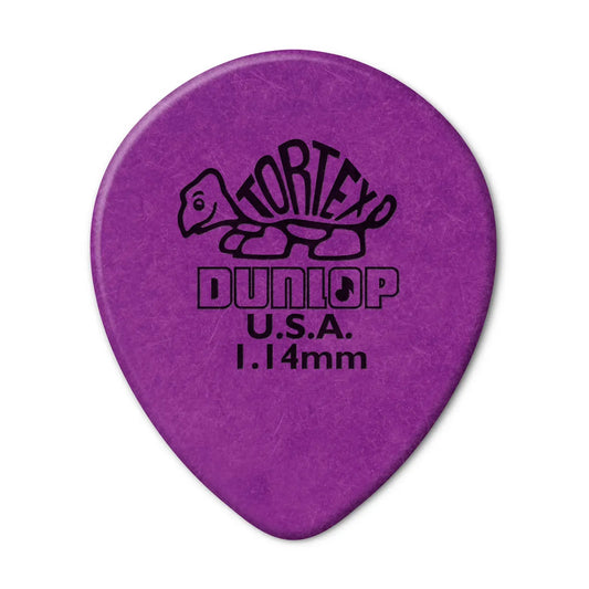12x Jim Dunlop 1.14MM Tortex Teardrop Guitar Picks
