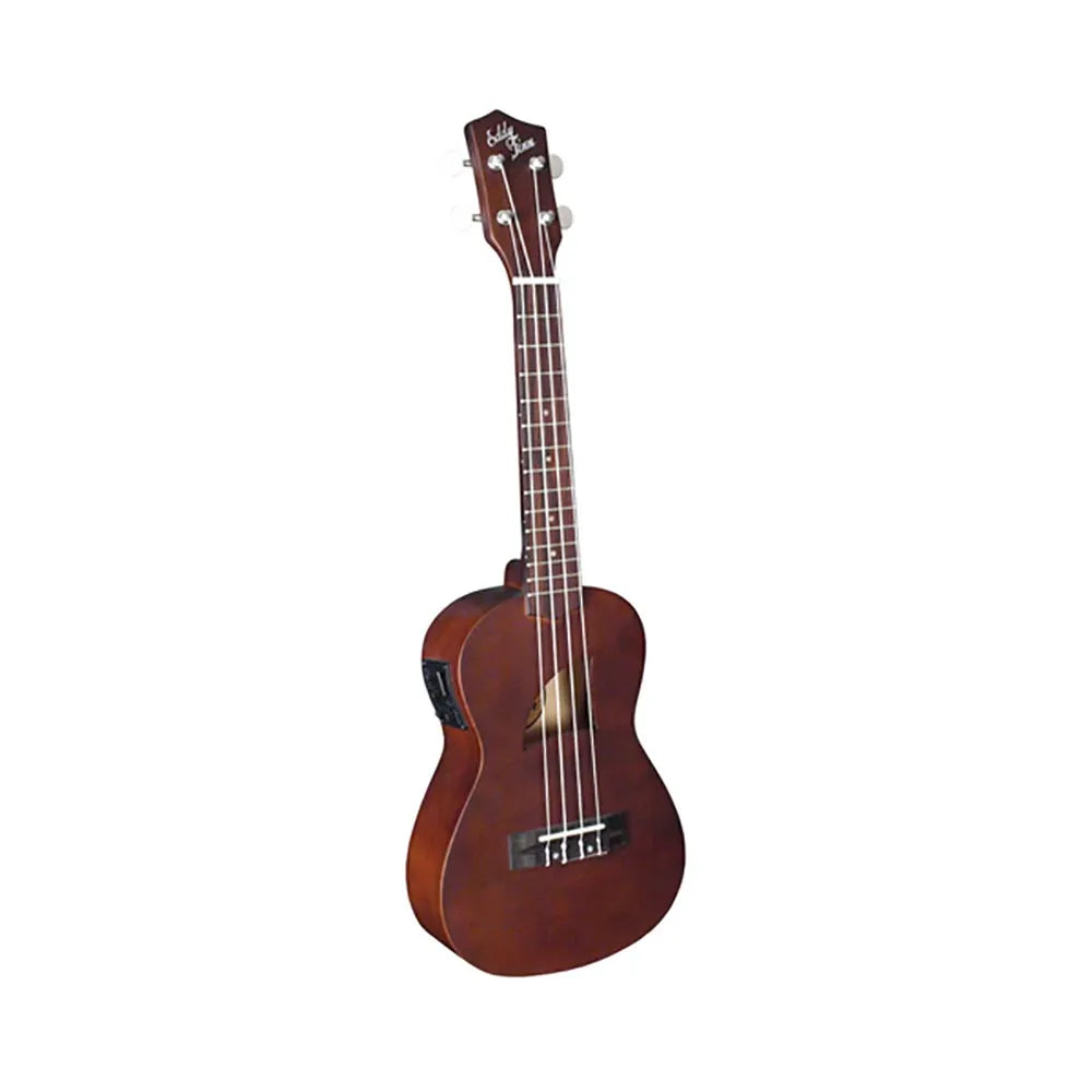 Eddy Finn Concert Uke - Basswood Matt Electric-1CE with Built-in Tuner and EQ System