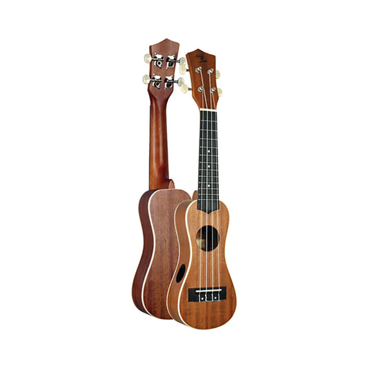 Eddy Finn P-NUT Soprano Ukulele, Mahogany Body, Composite Neck, Aquila Strings, Open Matte Finish, 21.5" Overall Length
