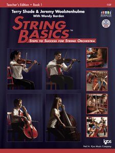 String Basics Teacher's Edition Book 1 with DVD