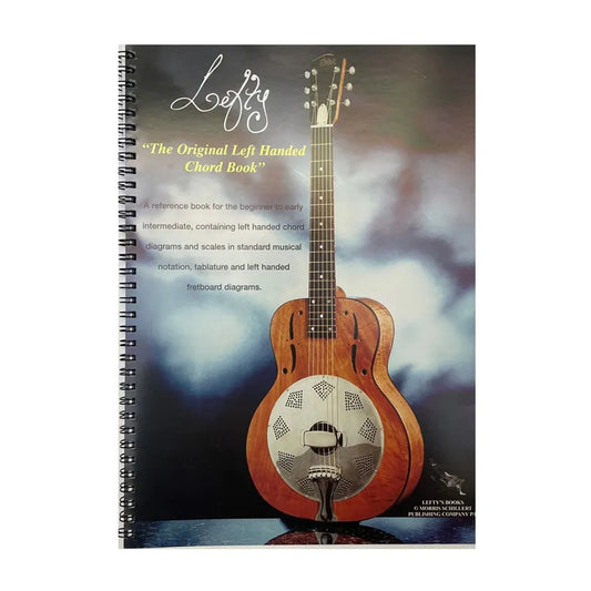 Left-Handed Guitar Chord Book by Morris/Schillert - Includes Diagrams, Scale Cards & Theory
