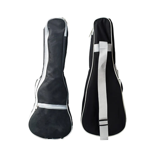 Eddy Finn Concert Ukulele Bag with 10mm Padding, 600 Denier Nylon, Heavy Duty Handle, Backpack Strap, Storage Compartment