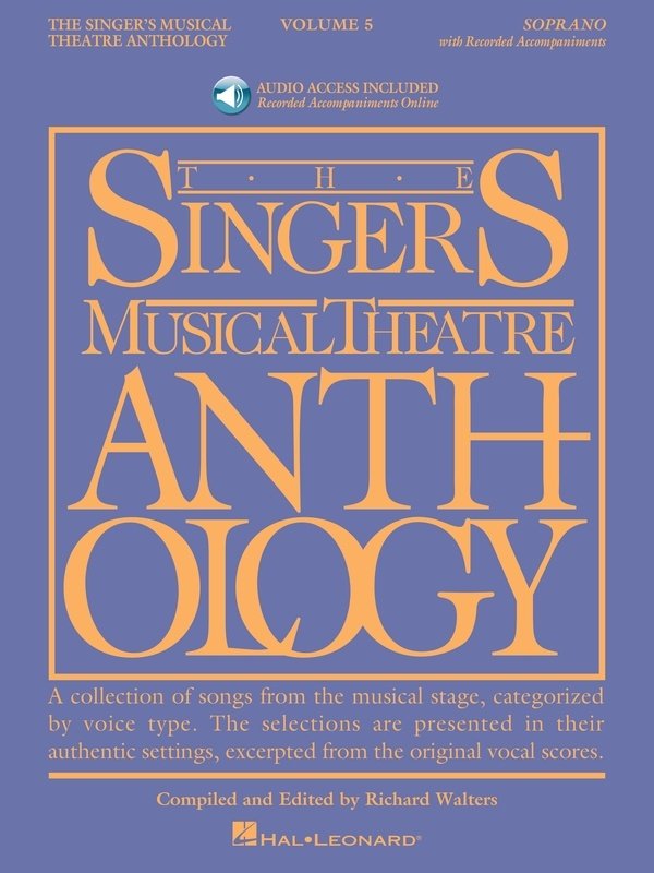 The Singer's Musical Theatre Anthology Vol. 5 — Soprano, Book/Online Audio (Hal Leonard)