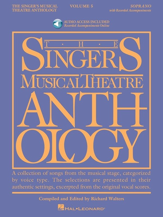The Singer's Musical Theatre Anthology Vol. 5 — Soprano, Book/Online Audio (Hal Leonard)
