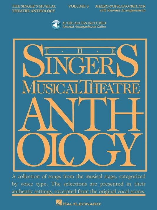 The Singer's Musical Theatre Anthology Vol. 5 — Mezzo-Soprano, Book/Online Audio (Hal Leonard)
