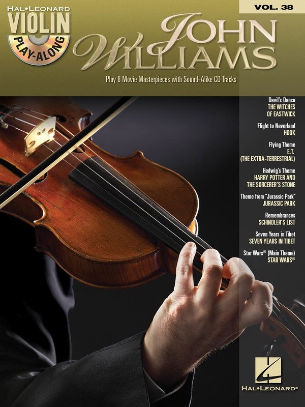 John Williams — Violin Play-Along Vol. 38, Book/Online Audio (Hal Leonard)