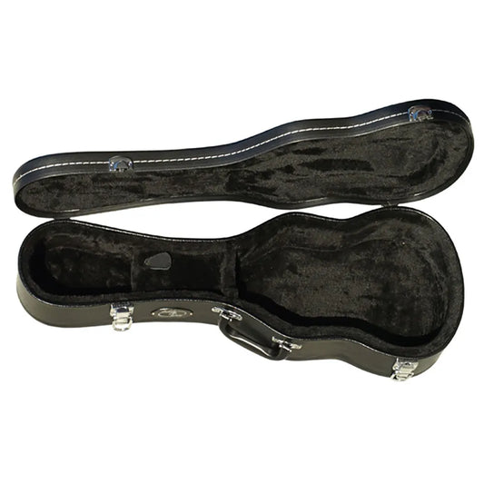 Eddy Finn Black Hardshell Ukulele Case 23" x 7.5" x 4.75"