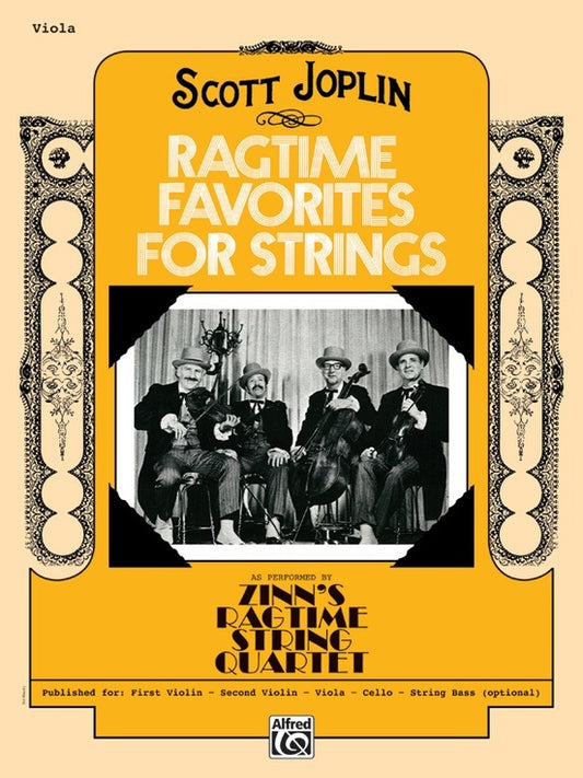 Ragtime Favorites Viola