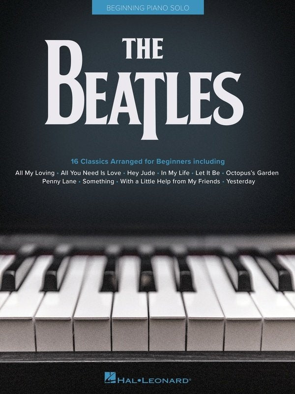 The Beatles For Beginning Piano Solo (Hal Leonard)