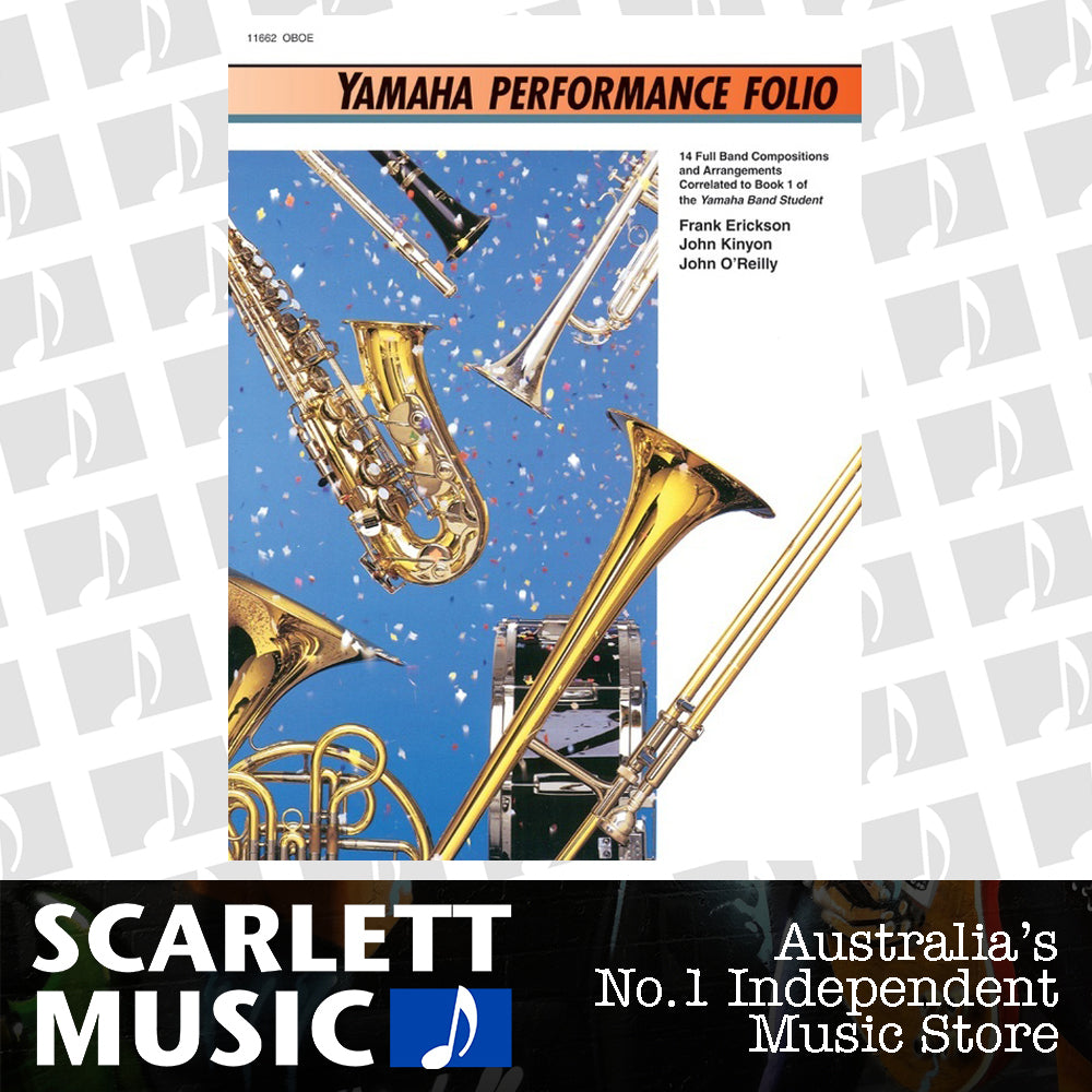 Yamaha Performance Folio for Oboe Sheet Music — view 2