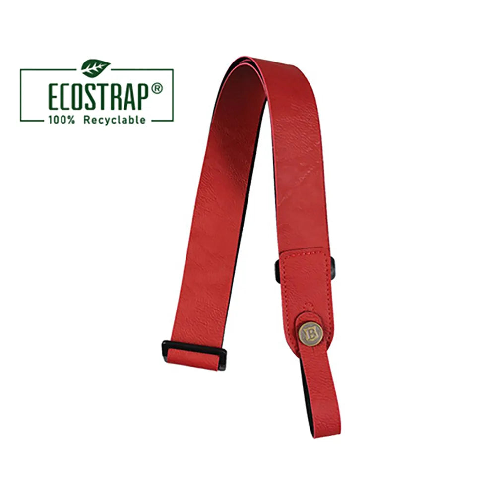 EcoStrap Vegan Ukulele Strap UK-ECO 04 Crimson