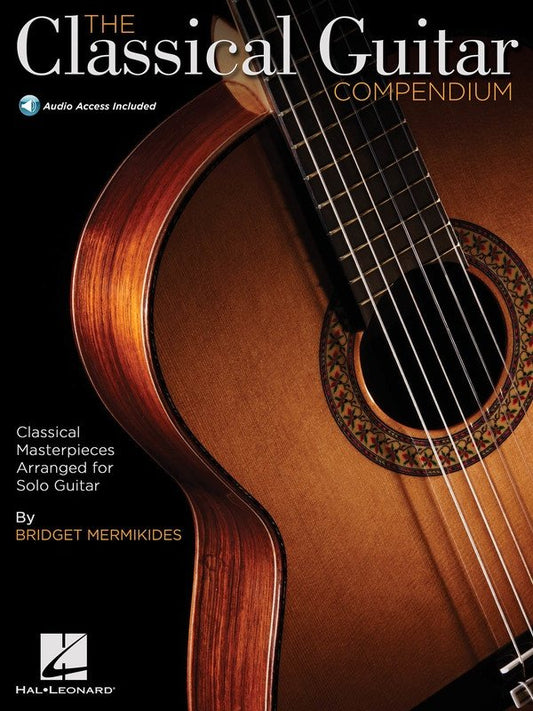 Classical Guitar Compendium — Guitar TAB, Book/Online Audio (Hal Leonard)