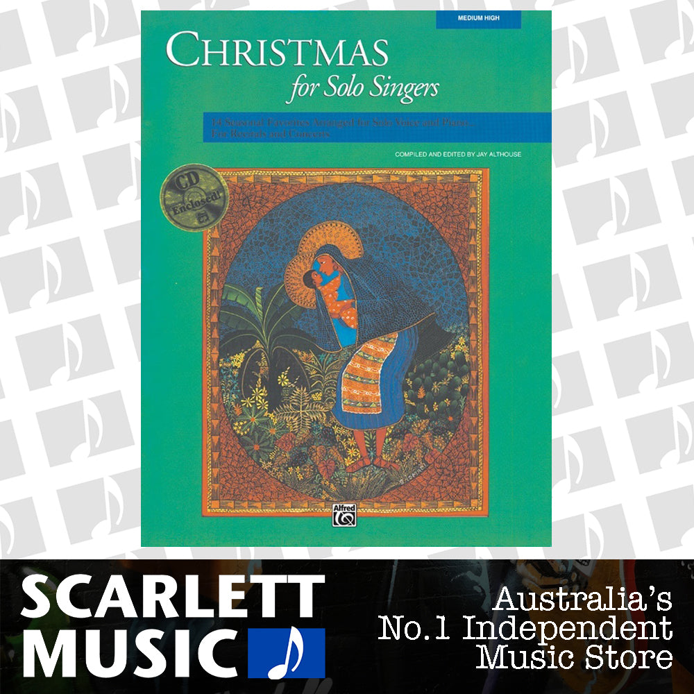 Christmas For Solo Singers Med/High Book/CD — view 2
