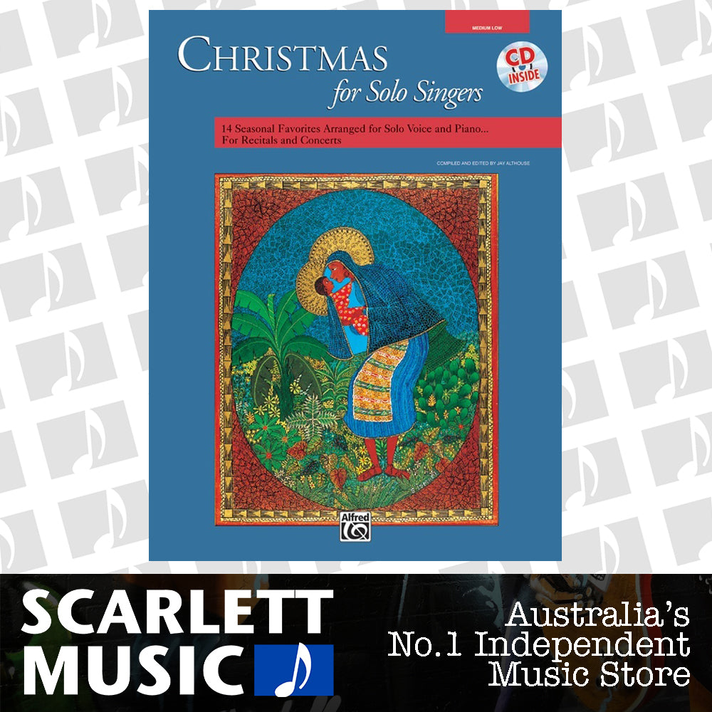 Christmas For Solo Singers Med/Low Book/CD — view 2