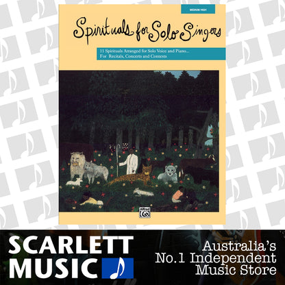 Spirituals for Solo Singers Medium/High Vocal Sheet Music — view 2