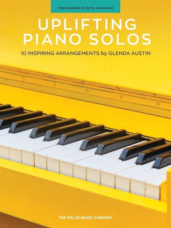 Uplifting Piano Solos: 10 Inspiring Arrangements by Glenda Austin, 40 Pages, Piano Solo Format, Includes Popular Melodies and Folk Tunes