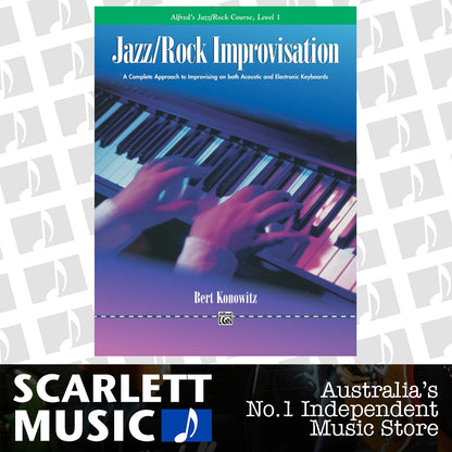 ABPL Jazz/Rock Course Improvisation 1 - Piano Sheet Music — view 2