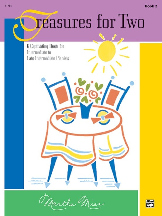 Treasures for Two Book 2 - Piano Duet 1P4H Sheet Music