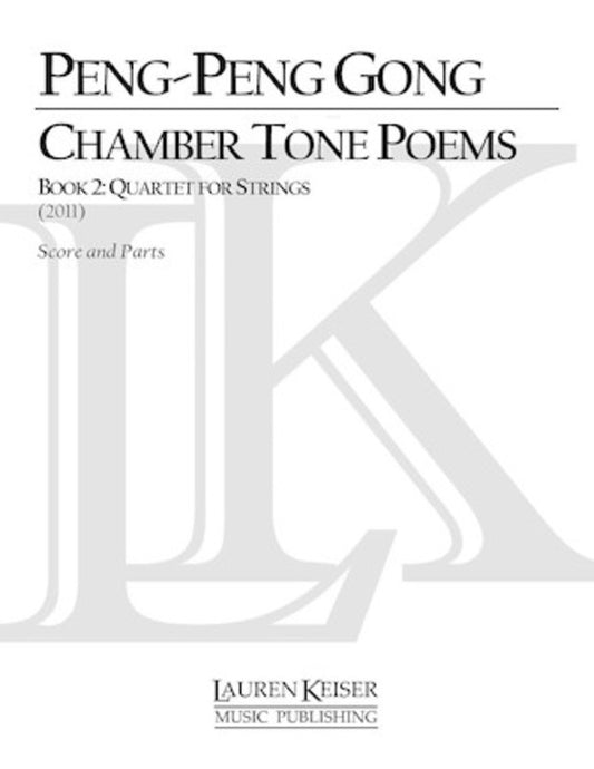 Chamber Tone Poems Bk 2 Quartet For Strings Sc/Pts (Pod) Score/Parts (Viola|Cello|2 Violins)