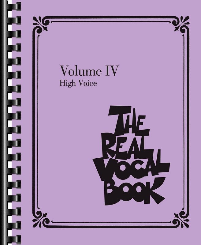 The Real Vocal Book Vol. 4 — High Voice Fake Book (Hal Leonard)