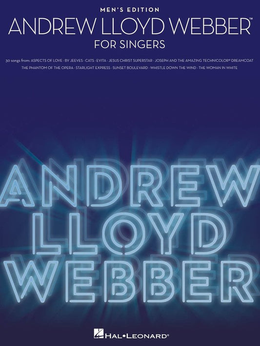 Andrew Lloyd Webber for Singers — Men's Edition (Hal Leonard)