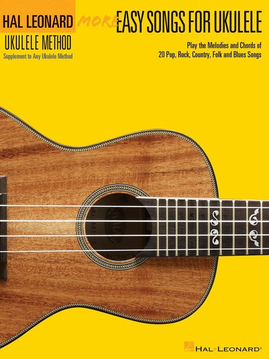 More Easy Songs for Ukulele — Book Only, Ukulele TAB (Hal Leonard)