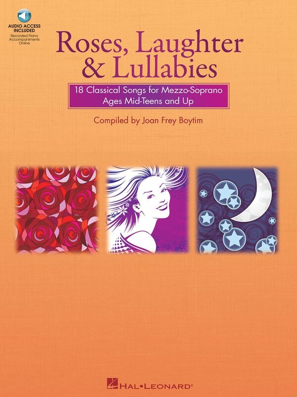 Roses, Laughter and Lullabies — Mezzo-Soprano, Book/CD (Hal Leonard)