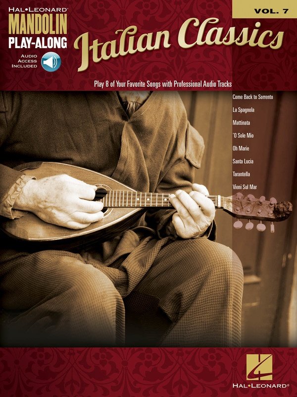 Italian Classics — Mandolin Play-Along Vol. 7, Book/Online Audio (Hal Leonard)