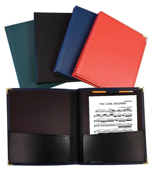 Blue Band Folder 12x14 with Pencil Loop